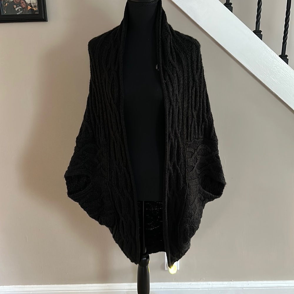 Brand new with tags never worn! Cute long black sweater
